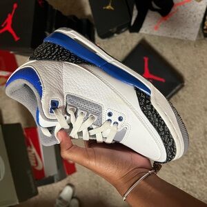 Nike Kids Sneakers - White and Blue